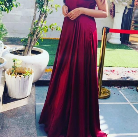 Goyal couture Dresses & Skirts - Satin gown